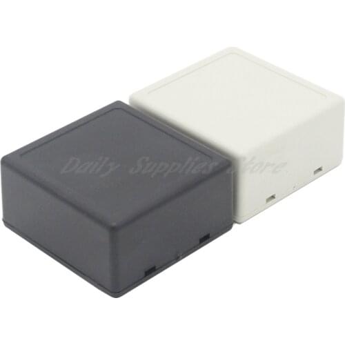 1pcs small plastic enclosure electronics case 58x56x28mm electronics project box pcb enclosure plastic box abs switch box