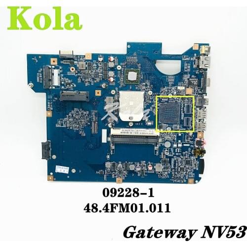 MBWGH01001 For Acer Gateway NV53 Laptop motherboard SJV50-TR 09228-1 48.4FM01.011 motherboard 100% fully tested