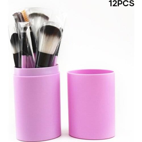 Makeup Brushes Set Professional 12pcs Make Up Brushes for Foundation Powder Concealers and Eyeshadow with Storage Box WH998