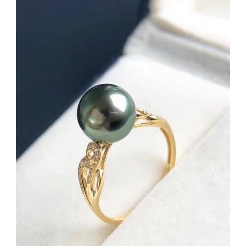 NEW Design 925 Sterling Silver Ring Finger Ring Settings Findings Base Adjustable Jewelry Parts Fittings Accessories for Pearls