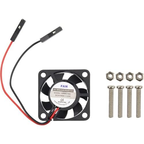 New Raspberry Pi 4 B CPU Fan Adjustable 5V 3.3V Cooling Fan for Raspberry Pi 4 Model B / 3B+ /3B for Retroflag NESPi CASE