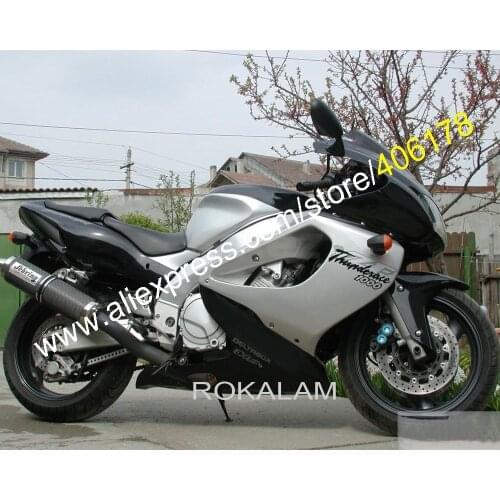 97-07 YZF1000R Bodywork Fairing For Yamaha YZF1000R Thunderace 1997-2007 Black & White Sport Bike Body Kits