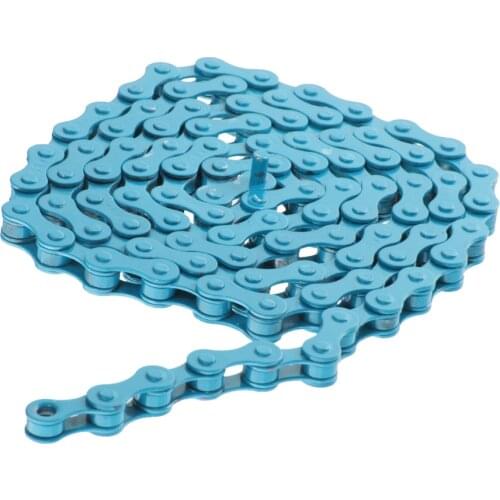 Bike Single Speed Chain 1/2' X 1/8' Strong & Reliable Chains for BMX,Freestyle, Fixed Gear and Track Bikes