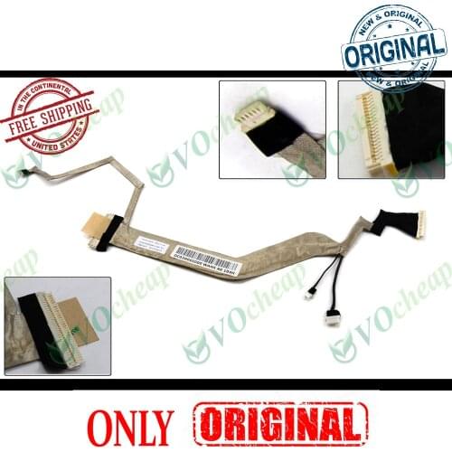 Genuine New Laptop LCD FLEX VIDEO CABLE for HP Pavilion DV4-1000 -1100 -1200 -1300 -1400 DC02000IO00 JAL50/JBL20 Notebook