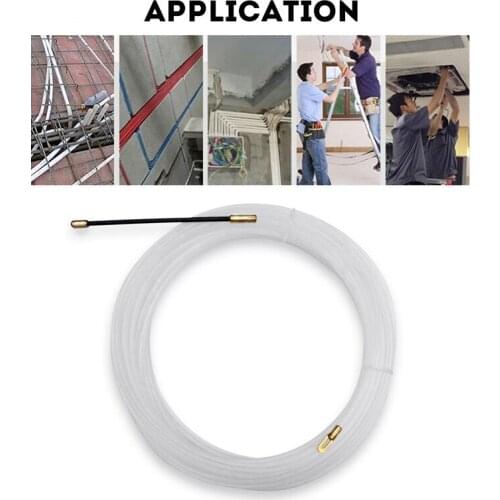 Nylon Wire Cable Electrical Fish Tape Puller Extractor Guide Device for Electrician B99