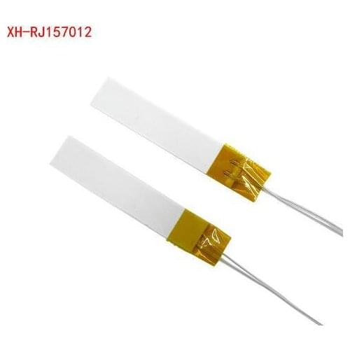 XH-RP1570 High Temperature Ceramic Heating Sheet MCH Heating Sheet Can Dry Burn 500 Degree Electric Heating Sheet 15*70 Mm