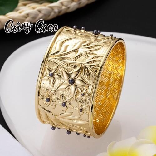 Cring Coco Hawaiian Gold Bangles Bracelets for Women Trendy Polynesian Pearl Turtle Jewelry Lovers Bangle Bracelet 2021 Female