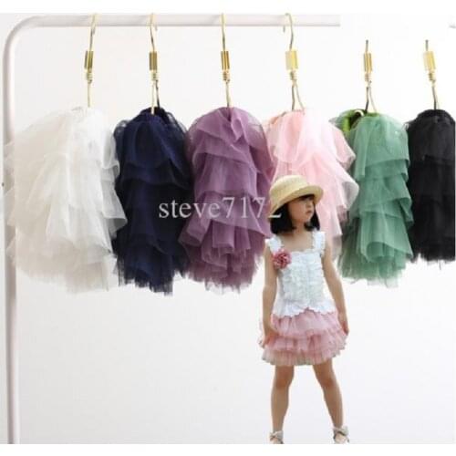 2018 Girls Tutu Skirts Children Clothing Kids Tutus Skirt Girl ballet Ball Gowns girl clothes Yarn Mini-Dress