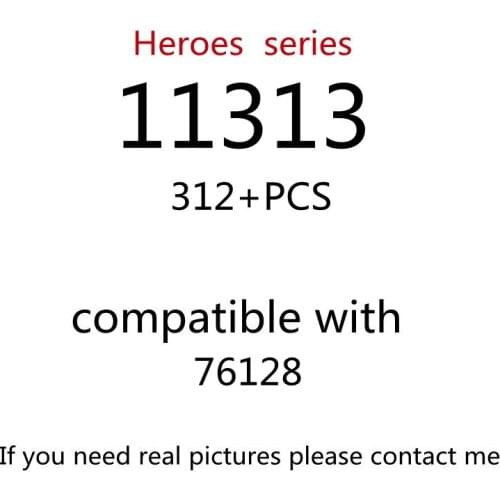 312pcs 11313 Building Block Toy Creative Series 76128 Assembled Building Block Childrens Toy Gifts