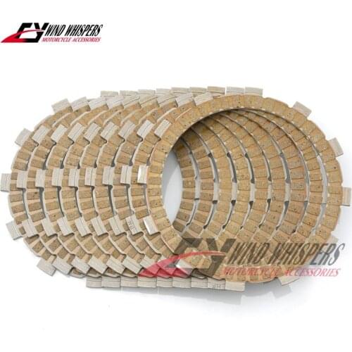 9XPCS Motorcycle paper Friction Clutch plates disc For BMW F 700 GS F700GS F 800 GS R/S/ST F800GS Adventure F800R F800S F800ST