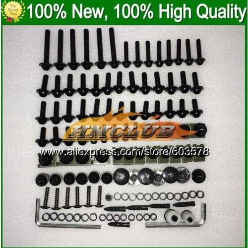 Fairing bolts full screw kit For HONDA NSF100 06 07 08 09 10 NSF 100 NSF-100 2006 2007 2008 2009 2010 CL87 Nuts bolt screws Nut