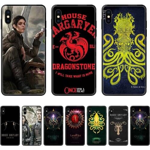 Cost We Do Not Sow Greyjoy Black Soft TPU Phone Cover Case For Samsung Galaxy A5 A6 A7 A8 A10 A10S A20 A20S A20E A21S A30S A40