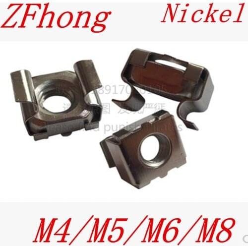 M4 M5 M6 M8 M10 Cage Nuts, Captive Nuts, Server Rack Mount Nuts Carbon Steel