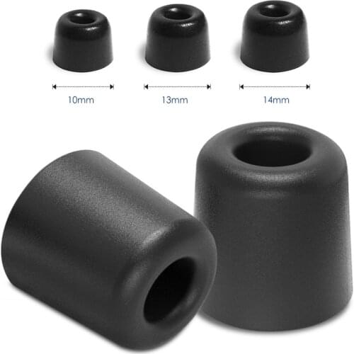 GGMM Original 3 Pairs Ear-Pads High Rebound Memory Foam Earphone Tips Foam Tips for All In-ear Earphone Headset