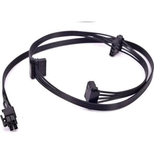 PCI express 6Pin 1 to 3 IDE 4Pin Power Supply Cable Peripheral Port Multiplier for CORSAIR RM1000 RM850 RM750 RM650 RM550 RM450