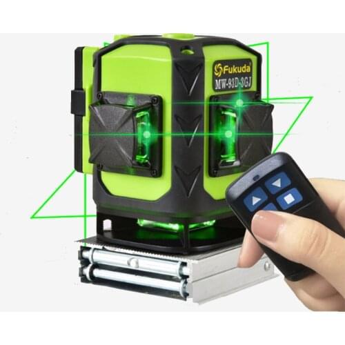 Fukuda 93D-3GJ 12lines Green laser 360° light Rotatable laser level