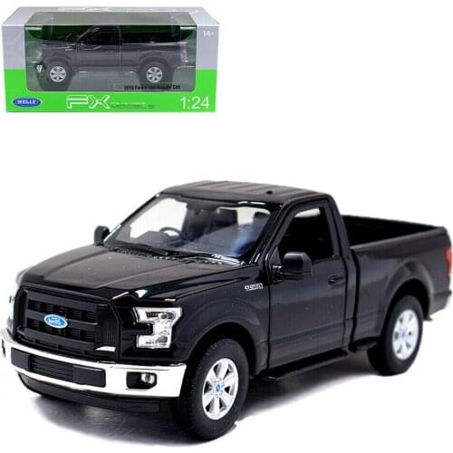 Diecast 1:24 Scale Ford Raptor Pickup Truck Simulation Alloy Off-Road Vehicle Cars Model Toys Metal Collection Decorations Gift