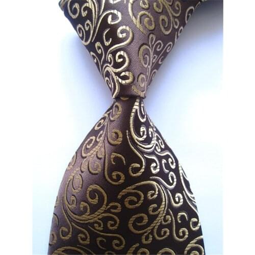 Mens Ties Paisley Stripe Floral 10cm Jacquard Woven 100% Necktie Accessories Daily Wear Cravat Party Plaid Wedding Party Gift