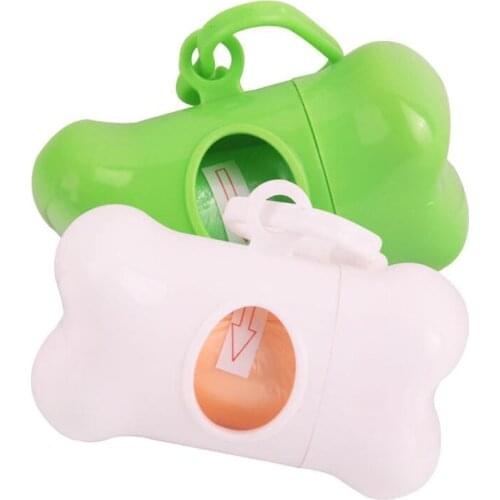 3 Pcs Pet Poop Bag Set Garbage Bag Carrier Holder Pet Dog Trash Bag Dispenser Storage Box Clean Up Waste Bag