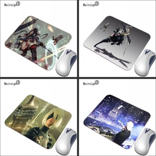 Mairuige 2018 New Animation Game Girl Pattern Cartoon Automata Mouse Pad Mouse Speed Version Home Decoration mats Anti-slip