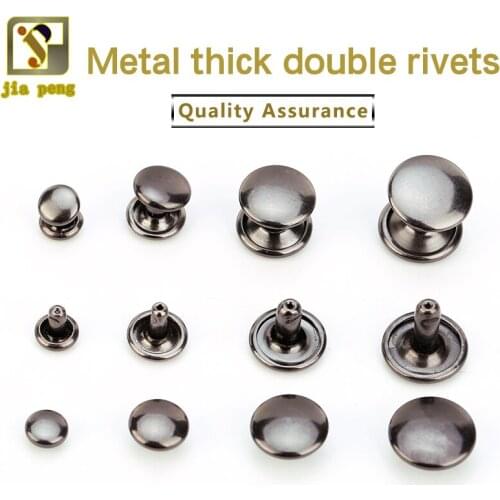 The New (50 Sets/Batch) Clothing Rivets of Metal 15mm DIY Handmade Fashion Rivets Belt Strap Shoes Pegs of Metal Package Crafts