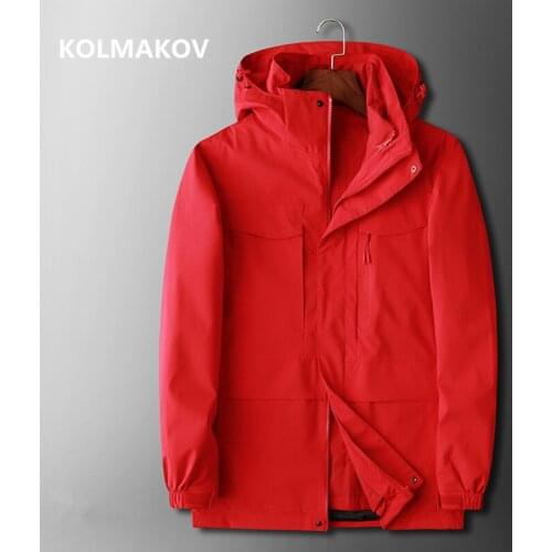 2020 new arrival Winter Liner Detachable white duck down jackets men ,Mens keep warm Hooded Coat White Duck Down Jacket men