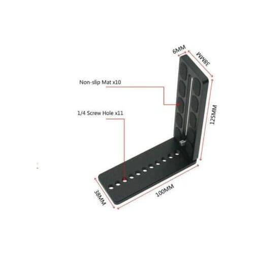 New design Universal L Quick Release Plate PTZ Stabilizer For Camera DJI etc