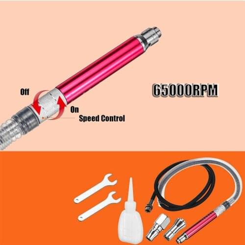 Air Micro Die Grinder Pencil Professional 65000RPM High Speed Cutting Wood Jewelry Polishing Grinding Engraving Pneumatic Tool