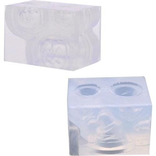 DIY Clear Silicone Stereo Pumpkin Mini Witch Hat Mold for Jewelry Making Tools Resin Craft Epoxy Molds