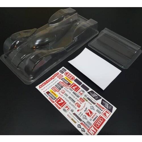 Team C 1/10 Le Mans Clear Body for 1/10 F1 car 190mm