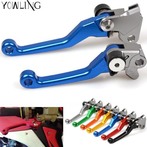 Motocross dirt bike CNC Pivot Brake Clutch Levers For YAMAHA TTR250 1993 1994 1995 1996 1997 SEROW225 SEROW250 1986-2015