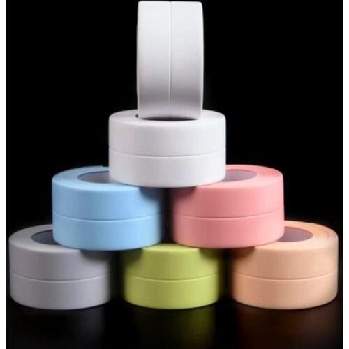 Self-adhesive Mildew-proof Stickers for Kitchen Beautiful Seams Toilet Stickers Corner Sealed Waterproof Sink Bath Caulk Tape 50