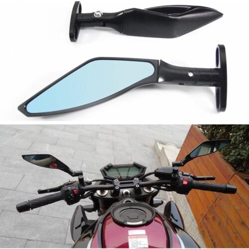 Universal Aluminum CNC process manufacturing Motorcycle Rearview Side mirror for KAWASAKI Z250 Z300 Z650 Z800 Z900 Z1000 ER-6N