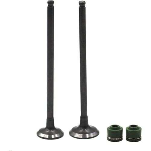 Motorcycle Intake Exhaust Valve Stem Kit for Kawasaki ZR250 Balius Balius-II ZX250 ZXR250 ZXR250R 1989-2007