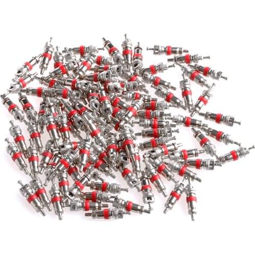 100Pcs/Set Car Replacement Tire Tyre Valve Stem Core Part New N84F
