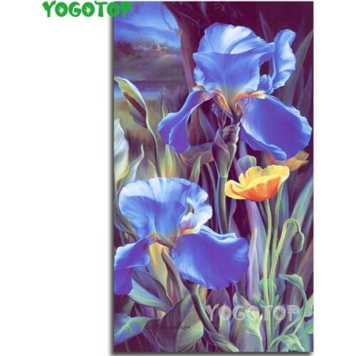 Diamond embroidery,pattern,Flower,mosaic full embroidery 5d square diy diamond painting pansies 3d picture of rhinestone YY4949