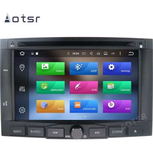 AOTSR 2 Din Car Radio Auto Android 10 For Peugeot 3008 5008 2009 - 2015 Multimedia Player Stereo GPS Navigation DSP AutoRadio