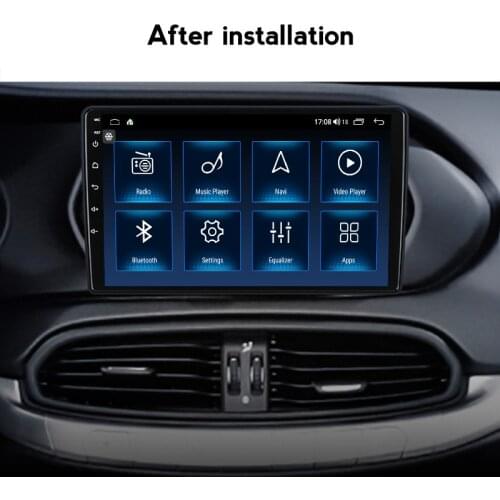Autoradio RAM6G 8Core RDS IPS Screen Car Radio For FIAT EGEA TIPO 2015 - 2018 Android 10 Navigation GPS Multimedia Player Audio