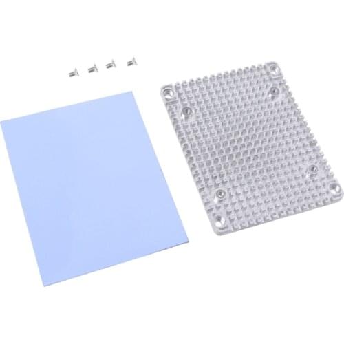 Ultra Thin (4mm) Aluminum SATA3 2.5” SSD Solid State Hard Drive Heat Sink Desktop HDD Dedicated PCI-E NVME Radiator