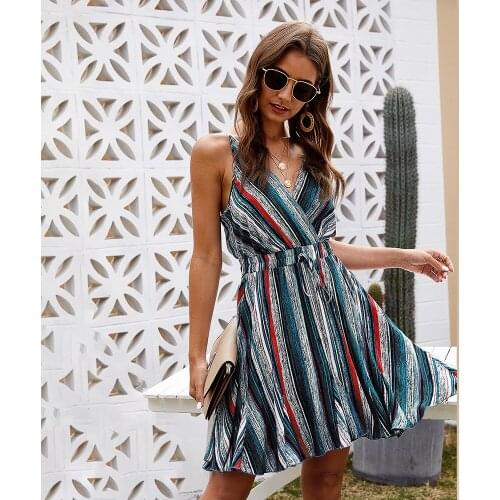 Womens Casual Dresses ChRon Glakc China