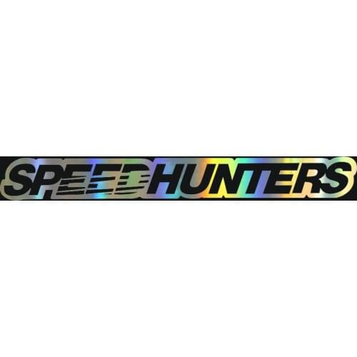 Dawasaru Speedhunters Design Car Sticker Personality Sunscreen Decal Truck Motorcycle Auto Accessories Decoration PVC,50cm*15cm