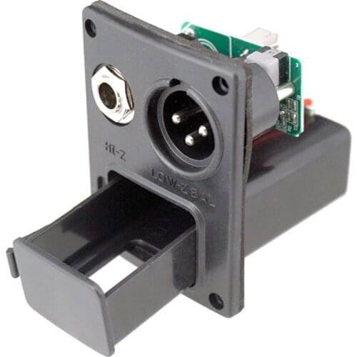 9V Guitar Pickup Battery Box Holder Musical Instrument Accessory, Black
