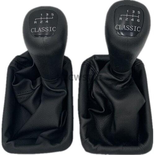 For Mercedes Benz W202 C 93-01 For W208 CLK 97-03 W210 E 95-03 Classic 5 6 Speed Car Gear Shift Knob Gaiter Boot Cover