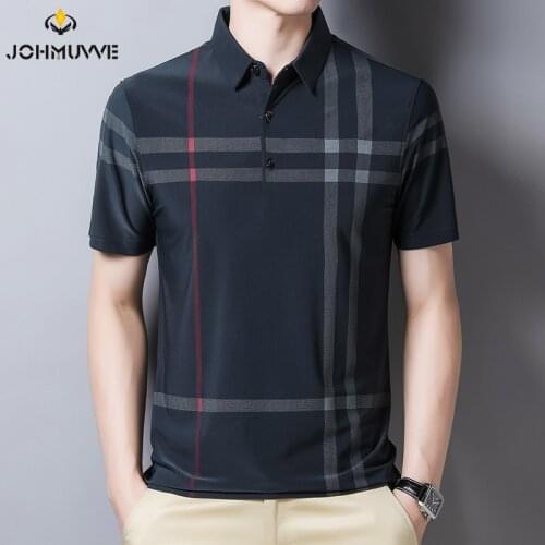 Мужские полосаты футболки JOHMUVVE China At AliExpress