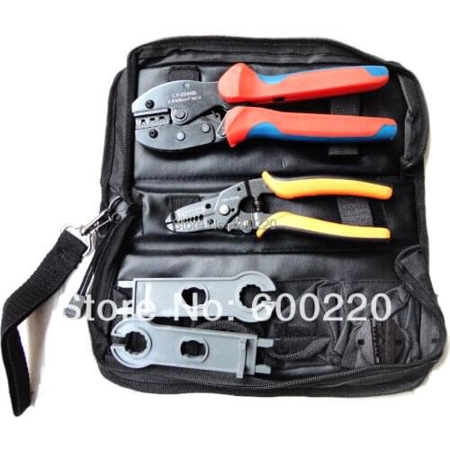 LY-K2546B-3 Solar Tool Set, PV Tool set MC4 crimping tool, PV cable stripper, solar tool kit