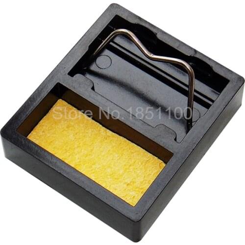 Soldering Iron Stand Holder Metal Support Station With Solder Sponge