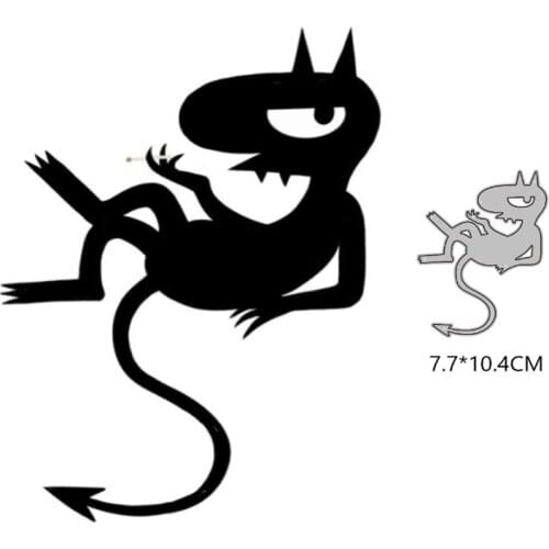 Little Monster Metal Cutting Dies New 2021 DIY crapbooking Paper Making Craft die Frame Die Embossing Cutting Dies