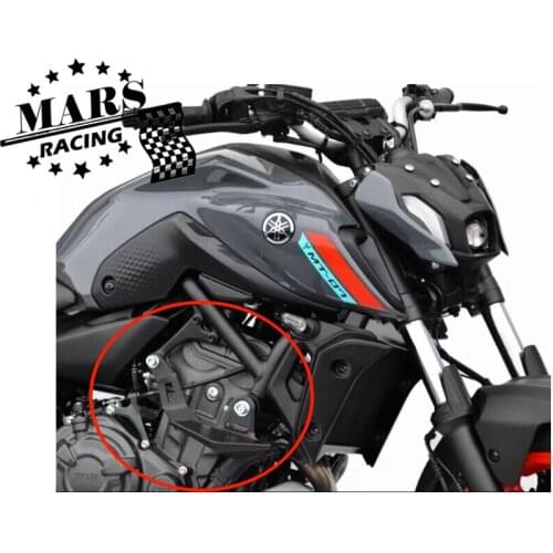 NEW YAMAHA MT07 MT-07 2021 2022 Motorcycle Accessories Falling Engine Protetive Guard Cover Crash Bar Frame Protector Bumper