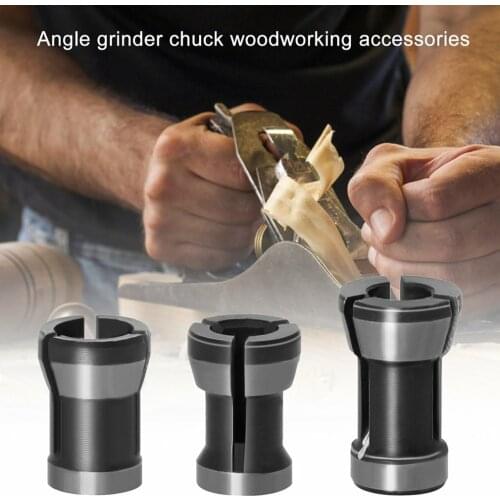 NEW 6mm 6.35mm 8mm Collet Chuck Adapter Engraving Trimming Machine Electric Router High Precision