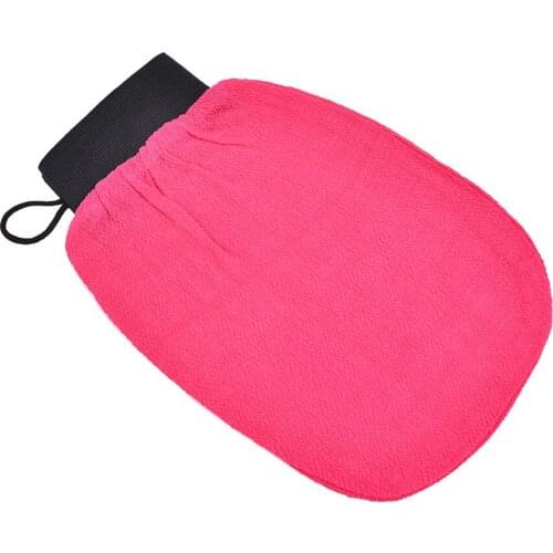 1pc New Exfoliating Hammam Glove Scrub Face & Body Remove Blackheads Cellulite Massage Mitt